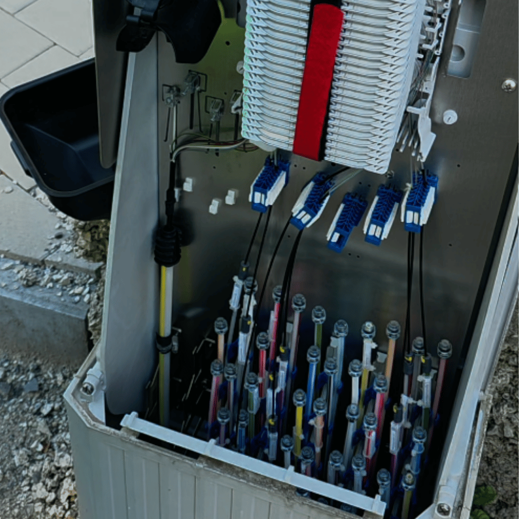 Fiber Optik Saha Sokak Dolabı